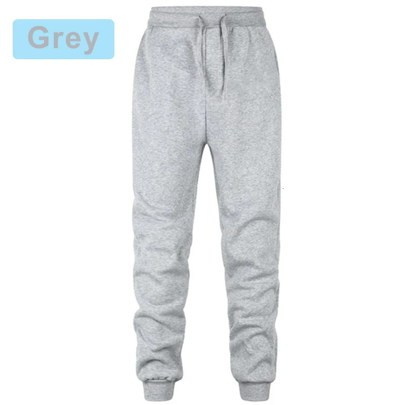 Mens Casual Jogging Athletic Training Pants Autumn Comfortable Solid Colour Skinny Drawstring Elastic Waist Sweatpants 250818