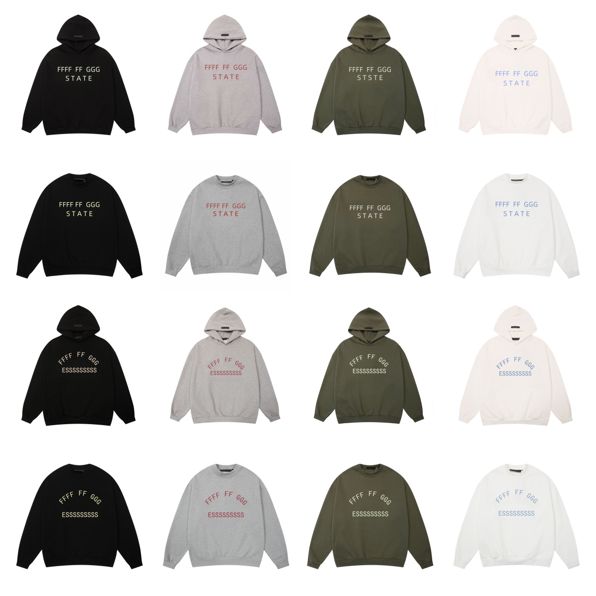 Luxury Classic Brand Men's Hoodie The Back To School Collection Hoodies Double Line Print Design Street Hip-Hop Thick Fleece Loose Cotton Coupl