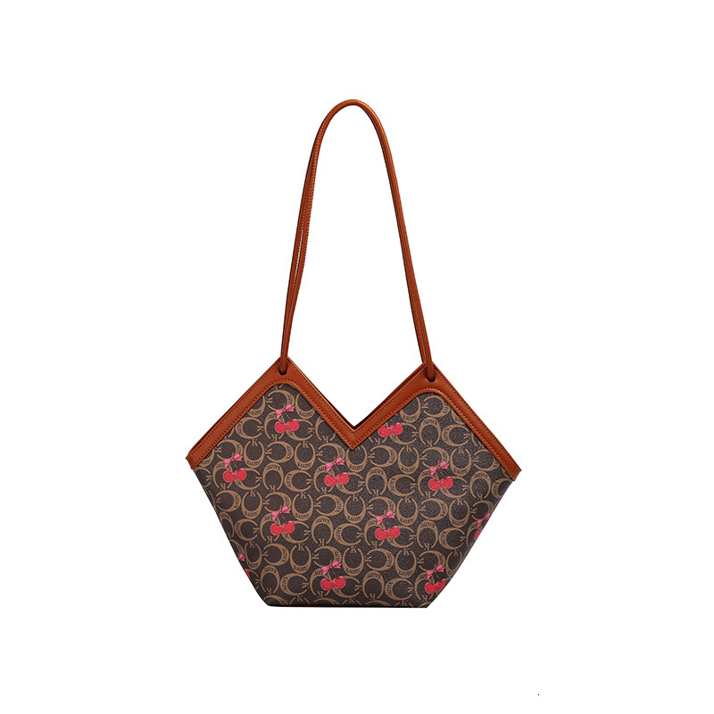Women's Bag New Large Capacity Fashion Plaid Retro Free Shipping Luxury Designer Shoulder Bag Women's Color-block Simple Handheld Commuter