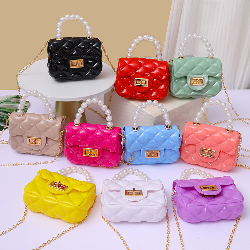 2025 new jelly coin wallet mini cute princess style handheld shoulder crossbody bag designer bag women shoulder bag handbag