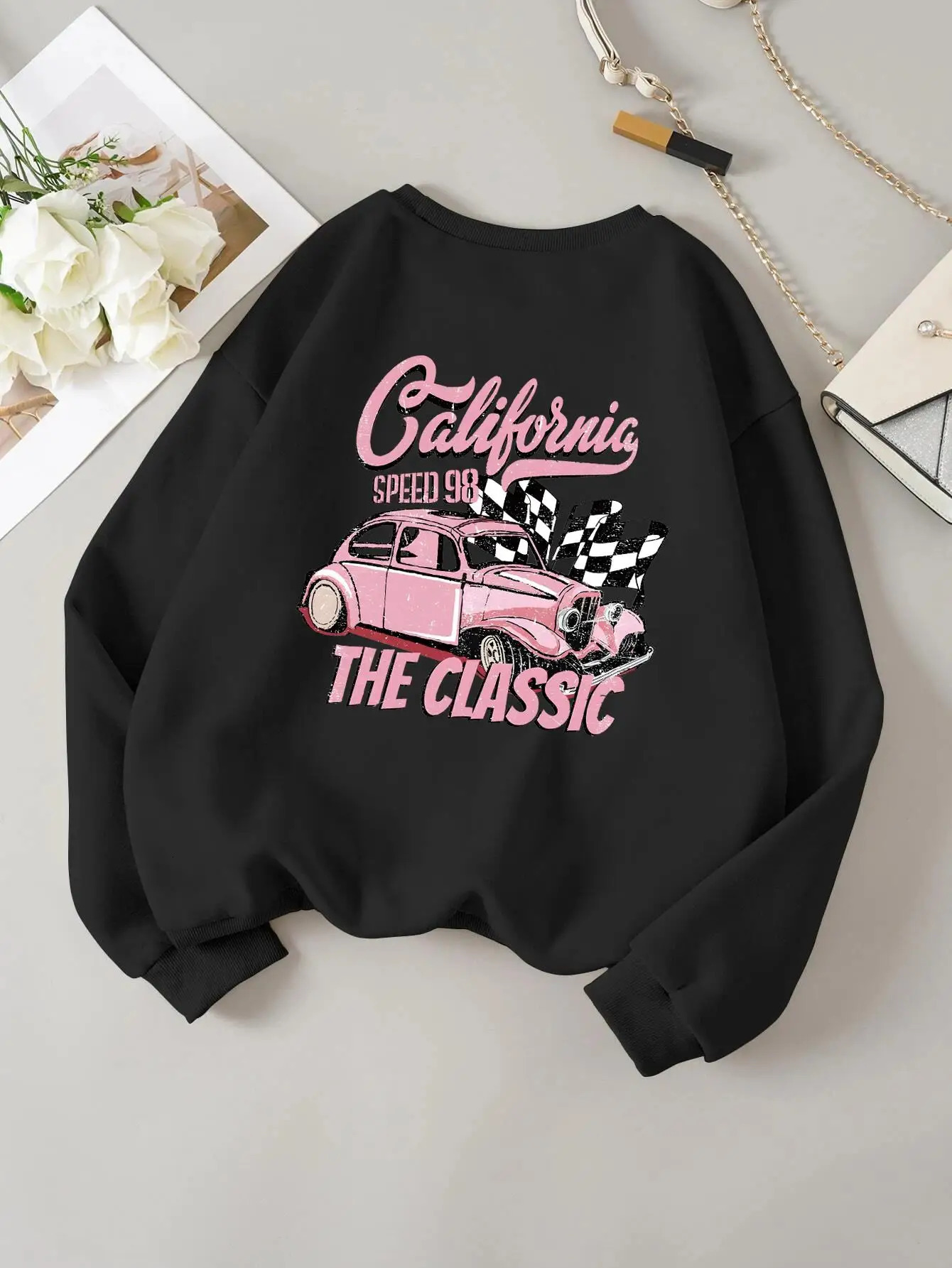 Californie La combinaison de survêtement imprimée classique Mode fondamentale Match Match Hoodie Graphic Funny Hoodies Harajuku Sweat original 25