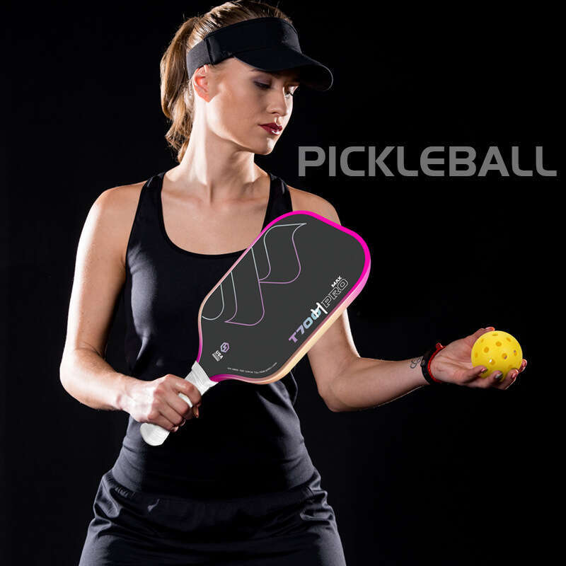 Racket T700 Carbon Fiber Matte Rough Silent Color Box Set Competition Pickleball