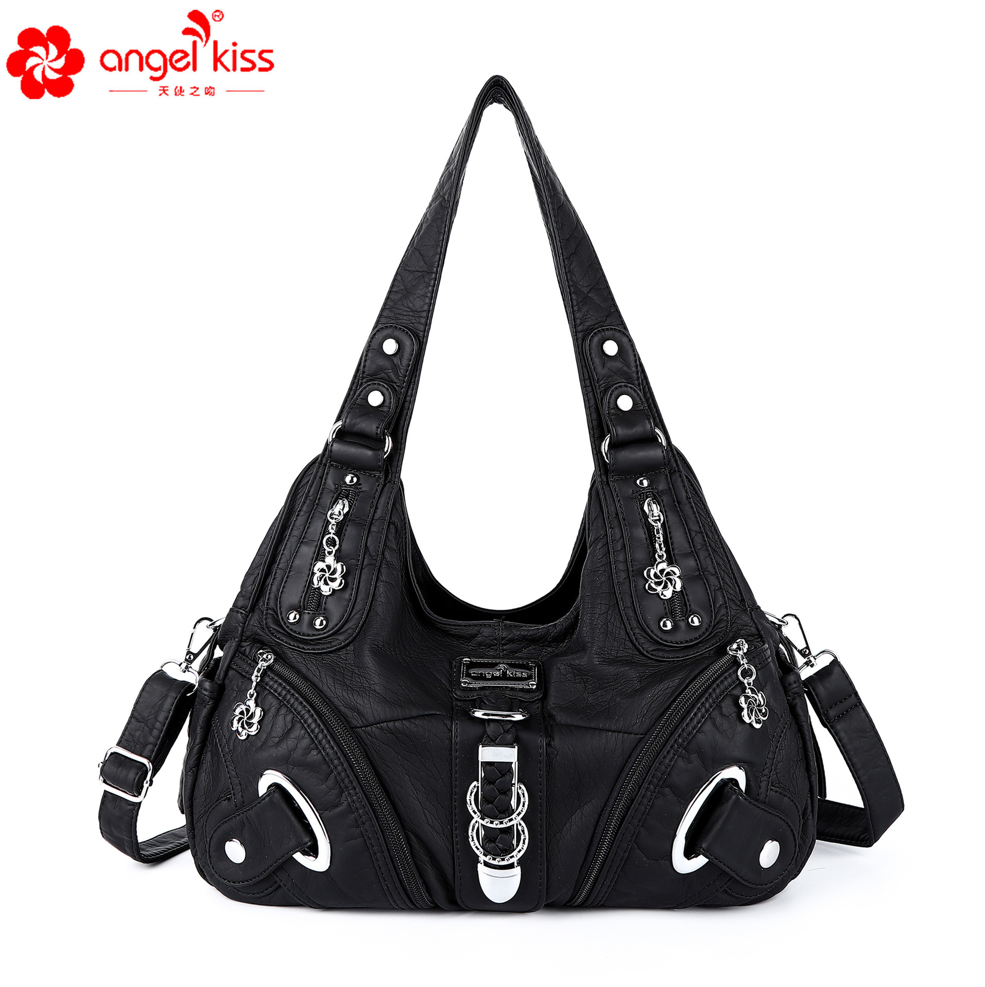 Cross Border Hot Selling Women's Bag Fashion Large Capacity Shoulder Bag Handbag Crossbody Bag Free Shipping Luxury Designer Bag