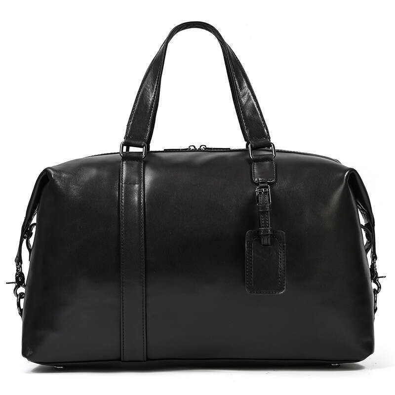 Genuine Leather Men's 2022 New Sports Fitness Large Capacity Handheld Travel Casual Single Shoulder Luggage Bag