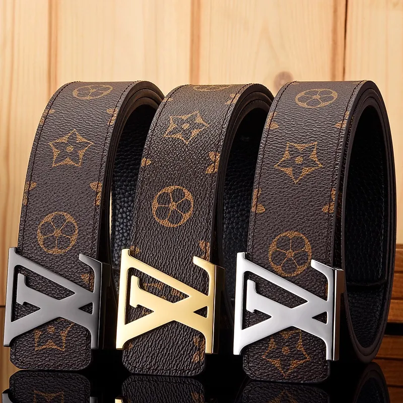 2025 Belt Men Designers Women Waistband Brass Buckle Genuine Belt Leather Classical Designer Belt Highly Quality Cowhide