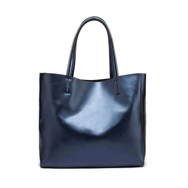 Designer Luxury Large For Women New Fashion Genuine Leather Commuter Large Capacity Tote Bag S Satchel Shoulde