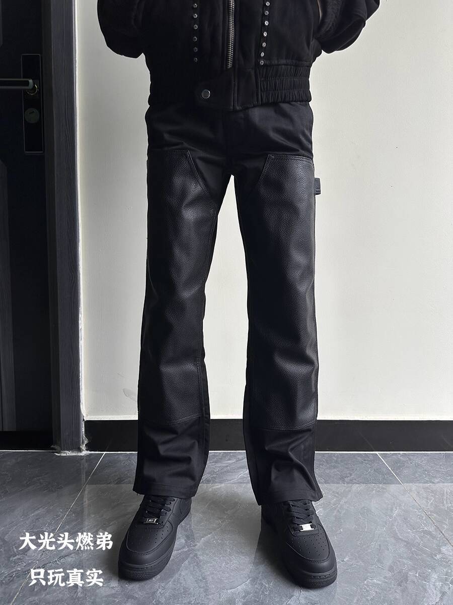 Jeans masculin Randy Original Vujade005 Pantalon de journalisation Pantalon de travail Pantalon en cuir lâche Kenijima Same Vibe Long Pantalon