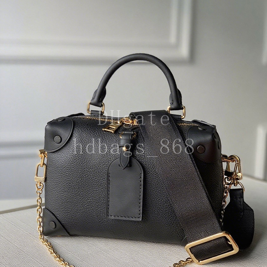Mirror quality Designer Bags Handbag Shoulder Bags Luxury Crossbody bags Calfskin Leather PETITE MALLE SOUPLE 20CM With Box LP17A2