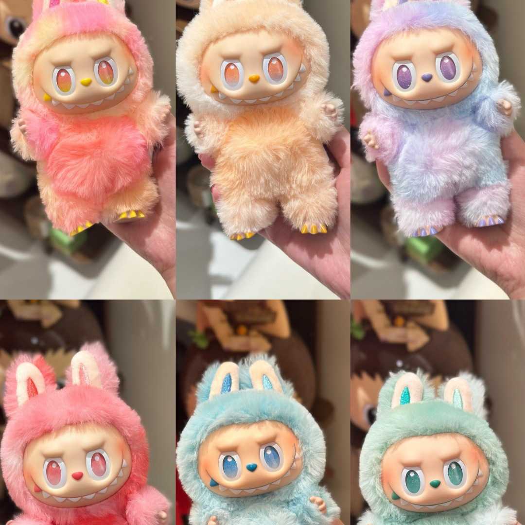 Bubble THE MONSTERS Front High Energy Series Vinyl Plush Keychain Figurine L250820-image-1071896404