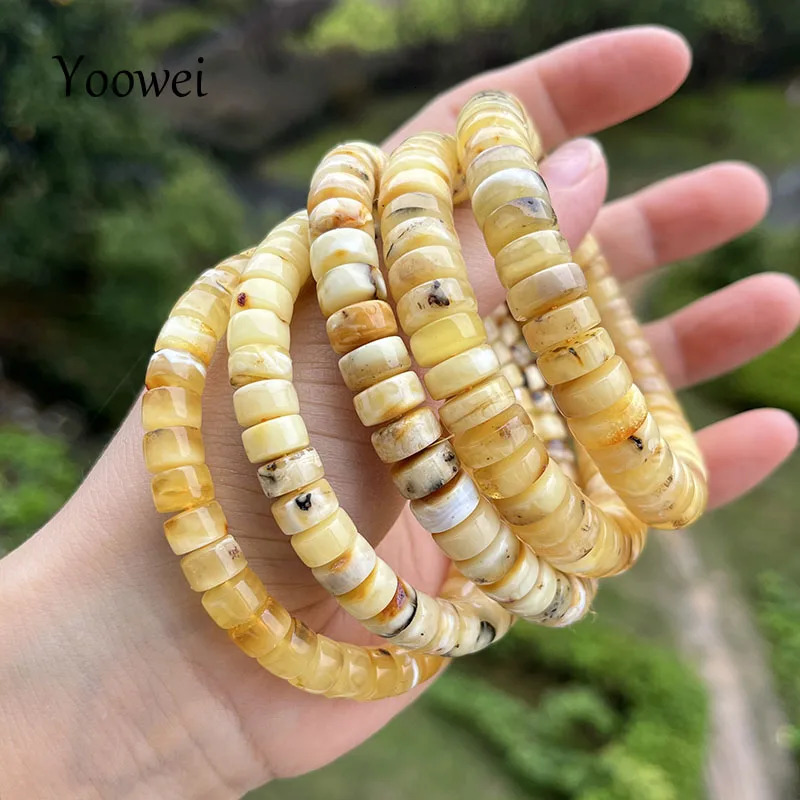 Real Amber Bracelets for Women Gift Wholesale Unique 100% Original Handmade Dividers 2025 Natural Baltic Stone Diy Jewelry250812