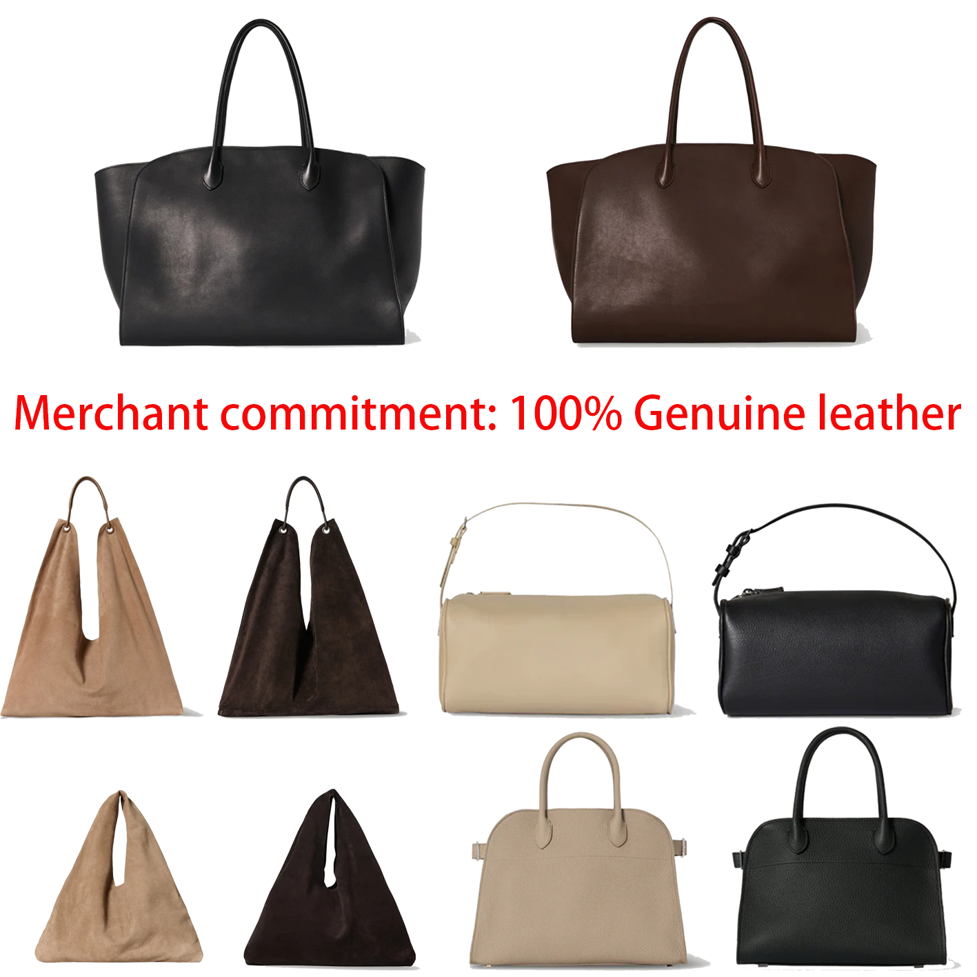 top quality Designer bags New genuine leather Park Tote Bag Suede bag Luxury bag Margaux bag fashion bucket bag lady handbags Shoulder Bag high capa