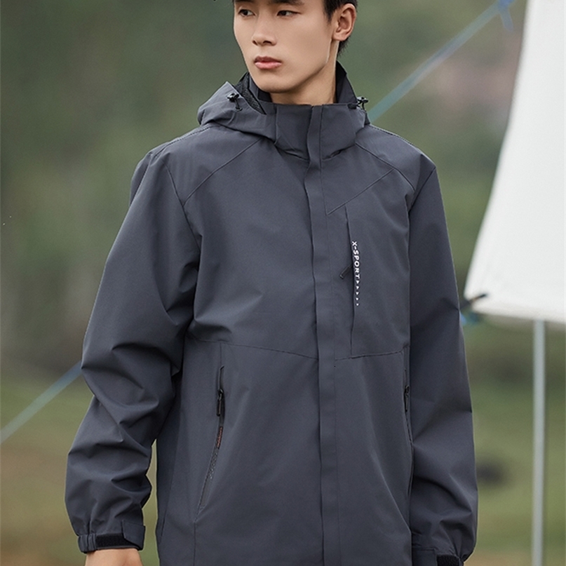 Spring Autumn Casual Jacket Men/Women Outdoor Waterproof and Windproof Hooded Windbreaker Coats250819ww