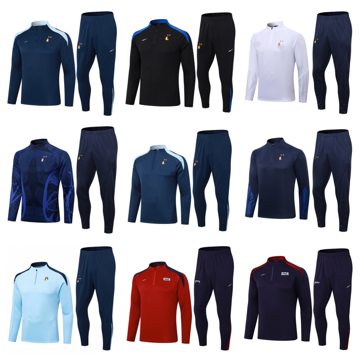 10A Mens 24-25 football jersey kits national team home away jersey sweat absorbing sports T-shirt training fitness tracksuit soccer jerseys maillot