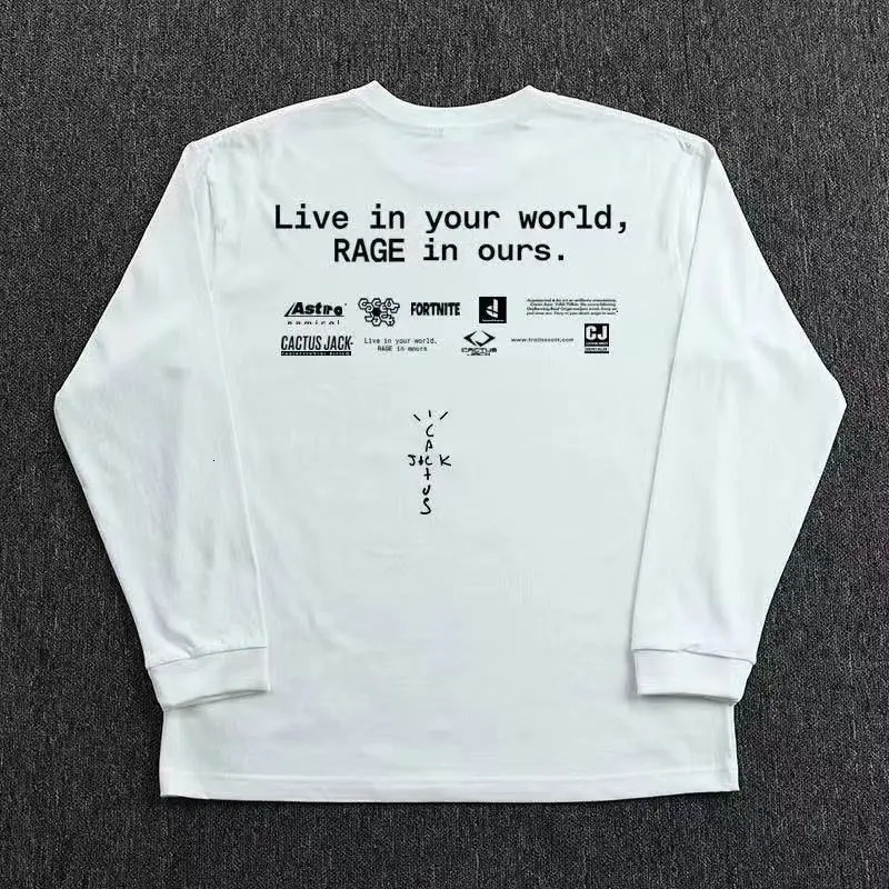 2025 Men Women Letter Print Punk Style T-shirt Cotton Oversized Tshirt Summer Long Sleeve T Shirt Tops Trend Y2k Tee Clothes 250818