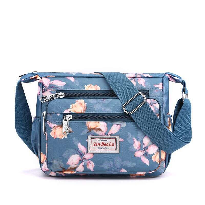 Large Capacity Women's Shoulder 2024 Multi-Compartment Casual Crossbody Lightweight Water-Resistant Nylon Mom Bag