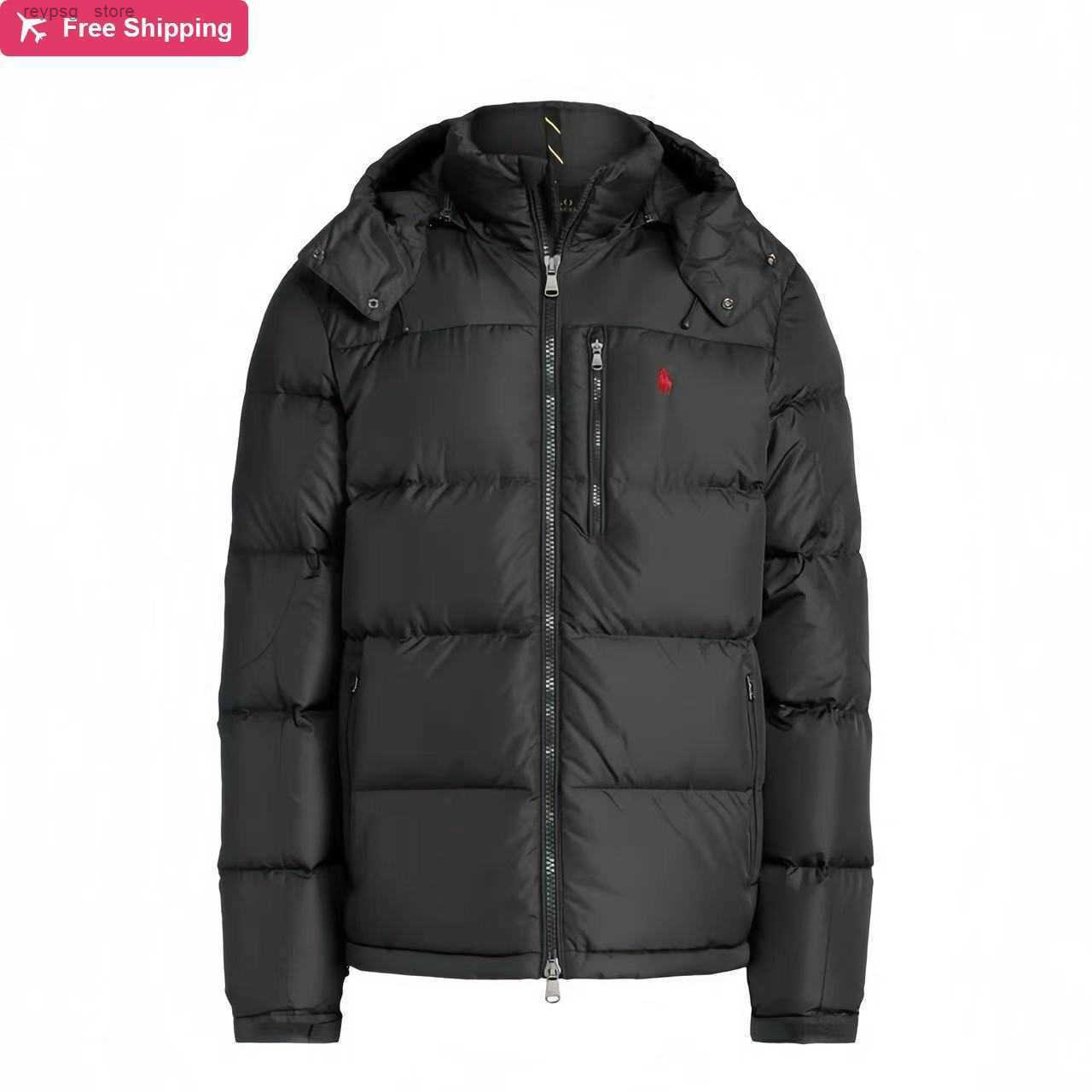 Manteaux en duvet de créateurs pour hommes - Parka d'hiver élégante avec finition mate Veste parka à capuche avec rembourrage épais et chaud pour