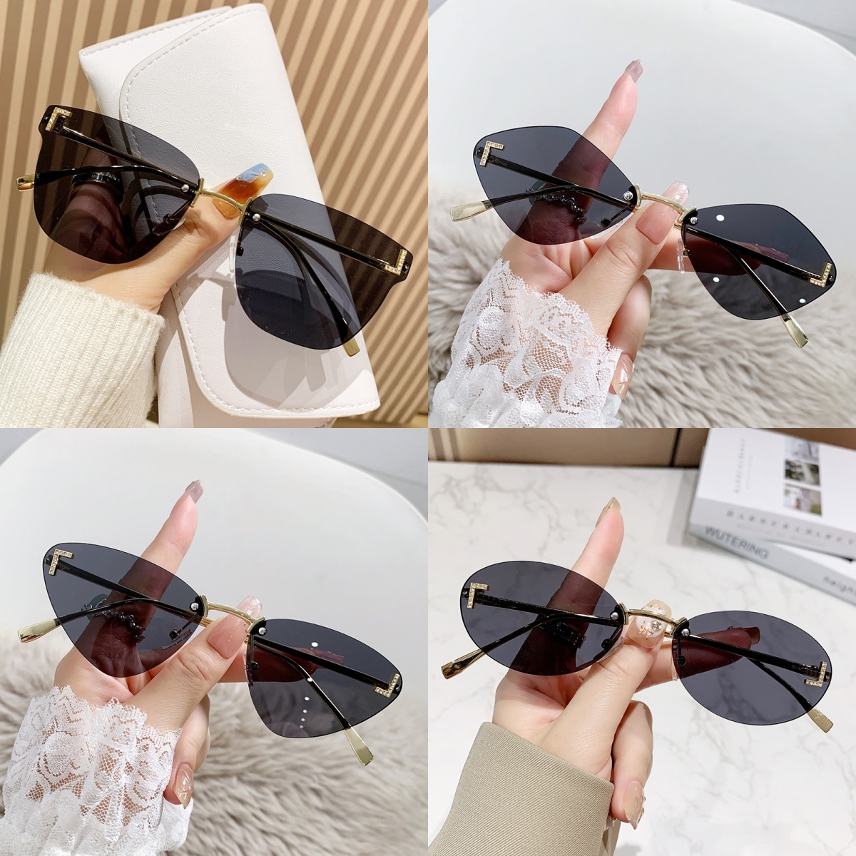 Designer Sunglasses Women Mens Glasses Beach Sunglass Frame Sunglasses Rampage Fashion Beach Eyeglasses Polarized Womans Lenses Retro Adumbral BQD25