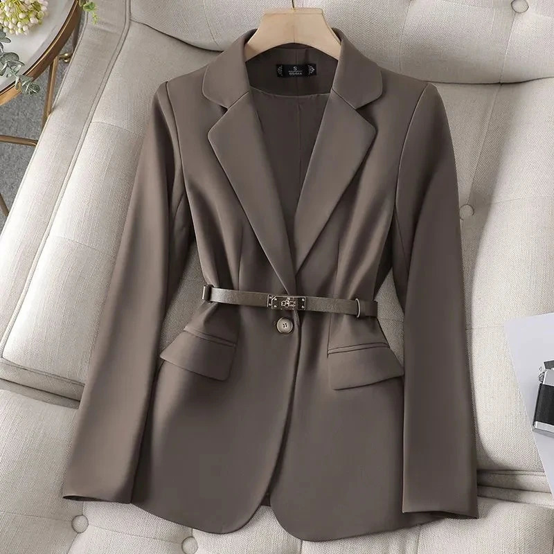 Veste de costume pour femmes Tempérament d'automne de printemps