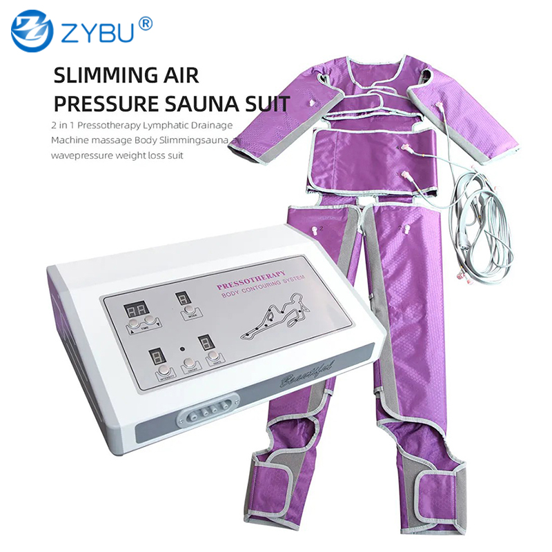 Machine de drainage lymphatique Poids de la perte de graisse Perte d'onde d'onde de la pression d'onde Physiothérapie de la pression du sauna mus