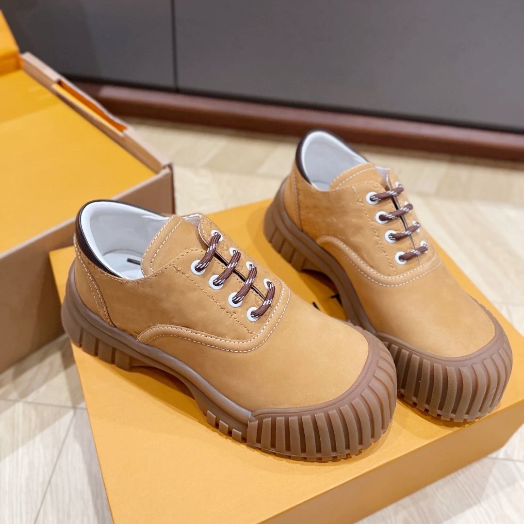 Luxury Ruby sneaker Ankle boot Womens Designer Mary Jane shoe sac femme Platform shoe Loafers Brown black Casual Wedge Martin Boot outdoor sport tra