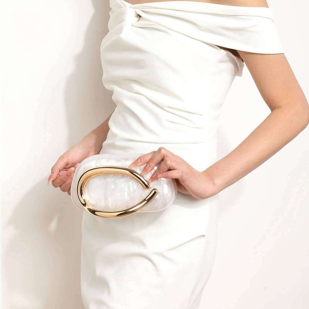 Designer Bags Fashion Bride Metal Gold Women Evening Banquet Clutch Bag Shoulder Wedding Purse Party Crossbody Day Box Date Handbag Luxury Bag
