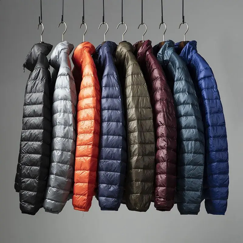2026 Portable Lightweight ort down Jaet for Men Autumn Winter Cotton Padded Stand Collar Warm Casual ly Friendly Outerwear 260917