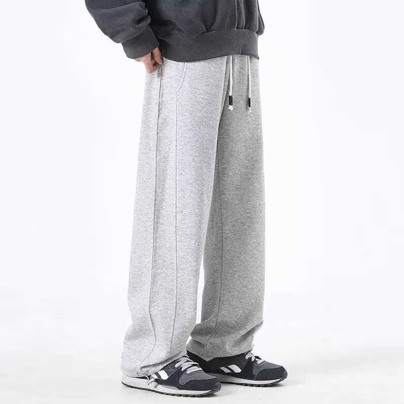 Straight Leg Pants Mens Summer 2024 New Style Mens Pants Loose Casual Pants Sports Pants Spring And Autumn Sweatpants Drape XJ250821