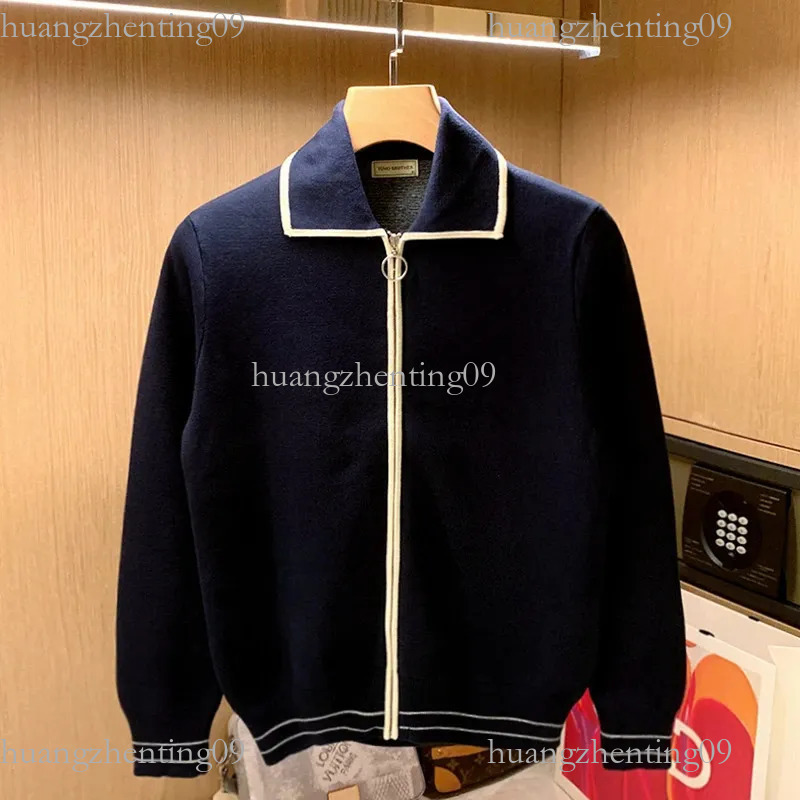 Top Grade Autum Winter Fashion Knitwear Japanese Street Mens Cardigan knitted Sweater Casual Coats Men Clothing B