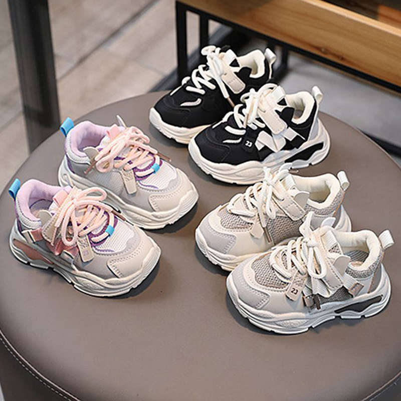 Chaussures décontractées pour les enfants pour garçons pour les tout-petits Little Kids Sports Running Sneakers Fashion pour la maternelle Mesh M