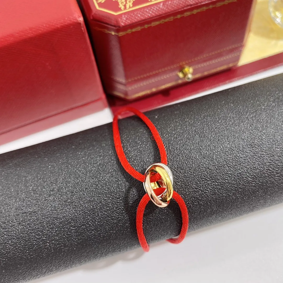 2025 Bracelet designer bracelet bracelets Stainless Steel Buckle cord Adjustable size bracelet designer jewelry luxury bracelet jewelry bijoux woman