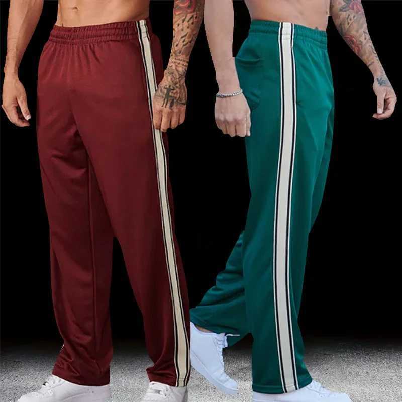 Printemps et automne Nouvelle tendance de mode pour hommes pantalons de jambe droite meishi pantalon de survêtement en vrac pour hommes