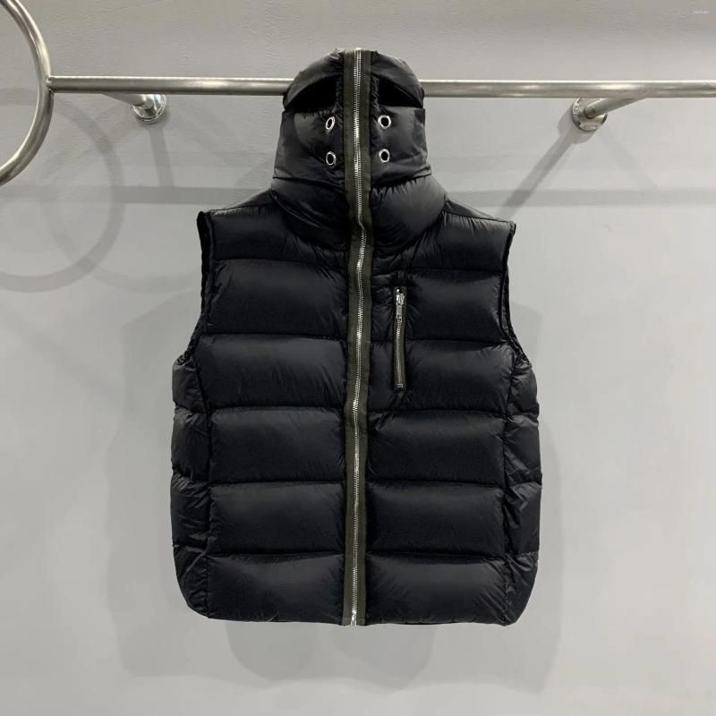 Designer jackets vest Men's Down Owen Seak Men Coats Jackets Gothic High Street Women Clothing Trench Oversized Winter Dust Windbreaker Blac