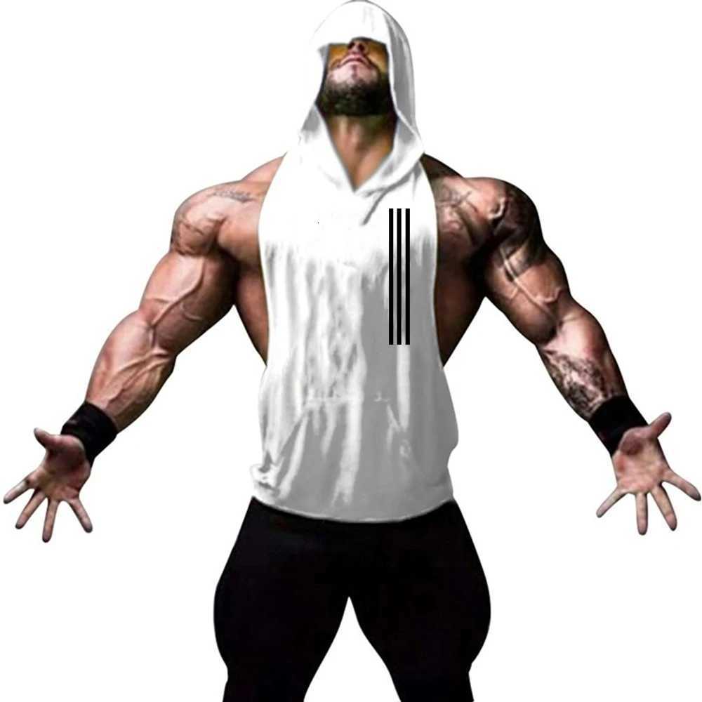Men de gymnase d'été Shirt Street Hotted Sans manches T-shirts pour hommes débardeur