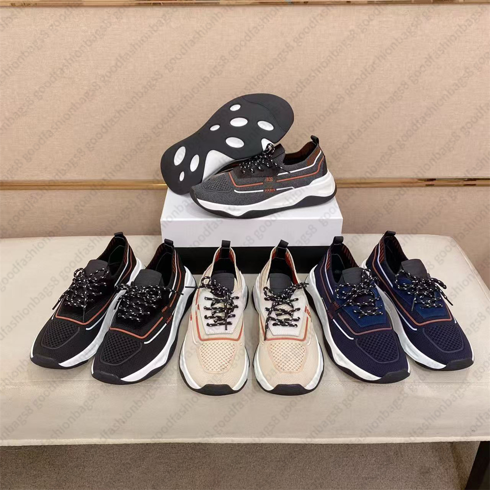 designer bag luxury berlutis shadow knit leather sneakers designer running casual shoesmen sports mens shoes sneakers casual shoes leather running t