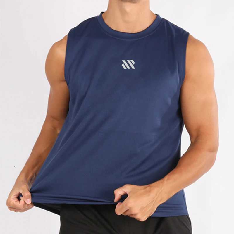 ADED Summer New Gym Vest Men Bodybuilding Sleeveless Sports Tank Top Quick-Drying Mesh Fitness Running Tank Top Men Clothes X250821