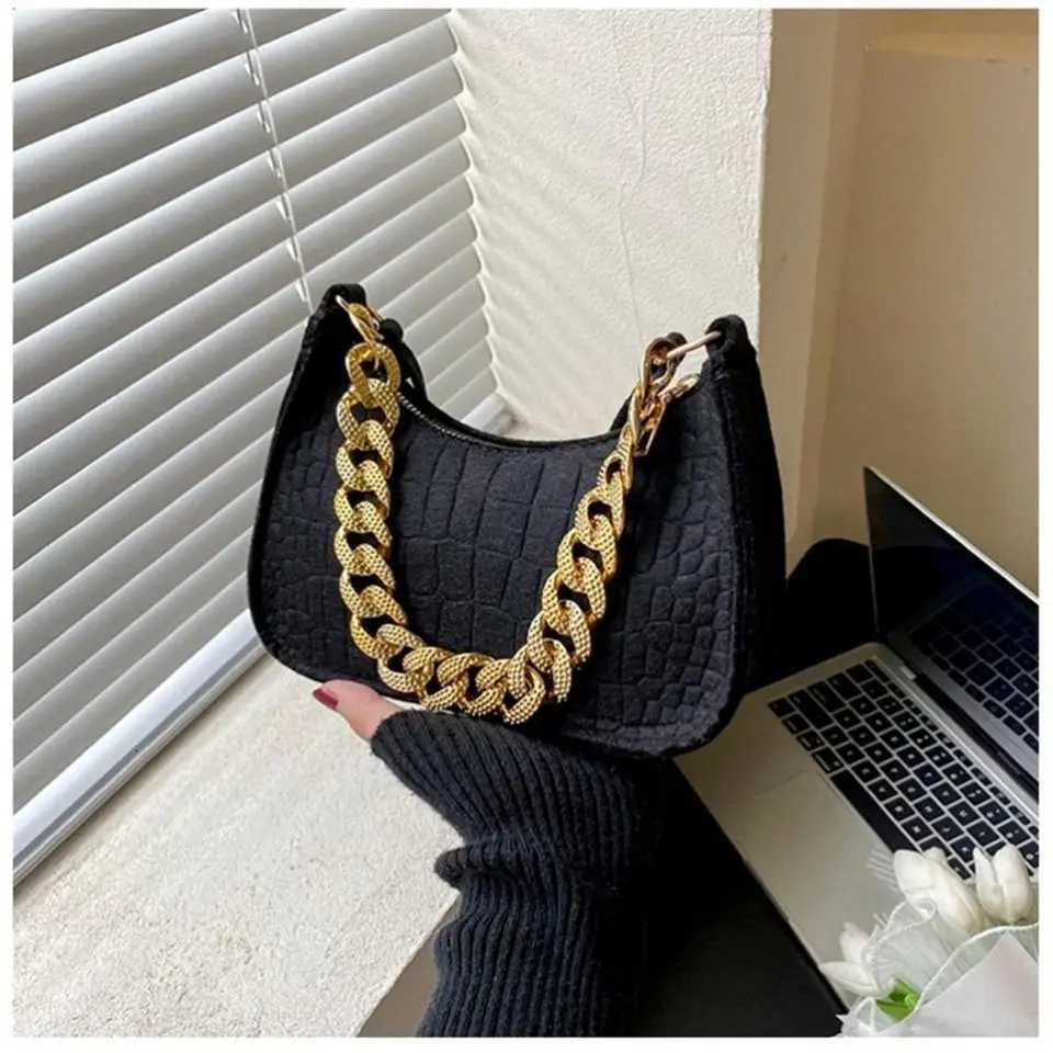 Sacs à main de marque de luxe Sac à épaule en métal d'été Femme de bureau de bureau sac à main élégant pour dames sacs d'embrayage Nouveau XJ2508