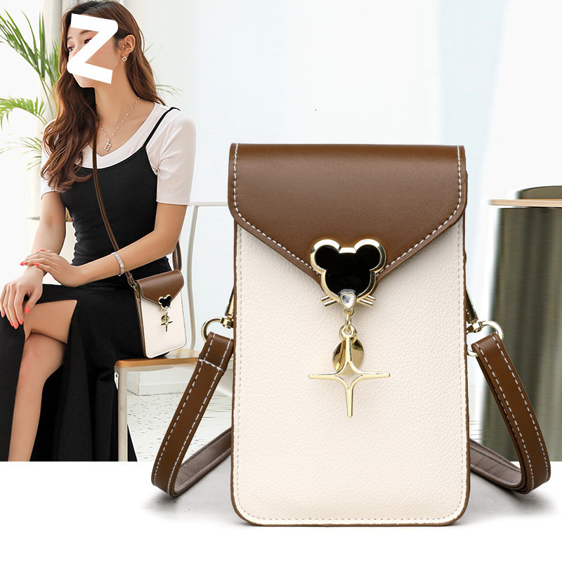 Livraison gratuite Designer Luxury pour femmes tactile Sac de téléphone New Fashion Single Single Bandbody Sac de haute qualité Small Sac de sac