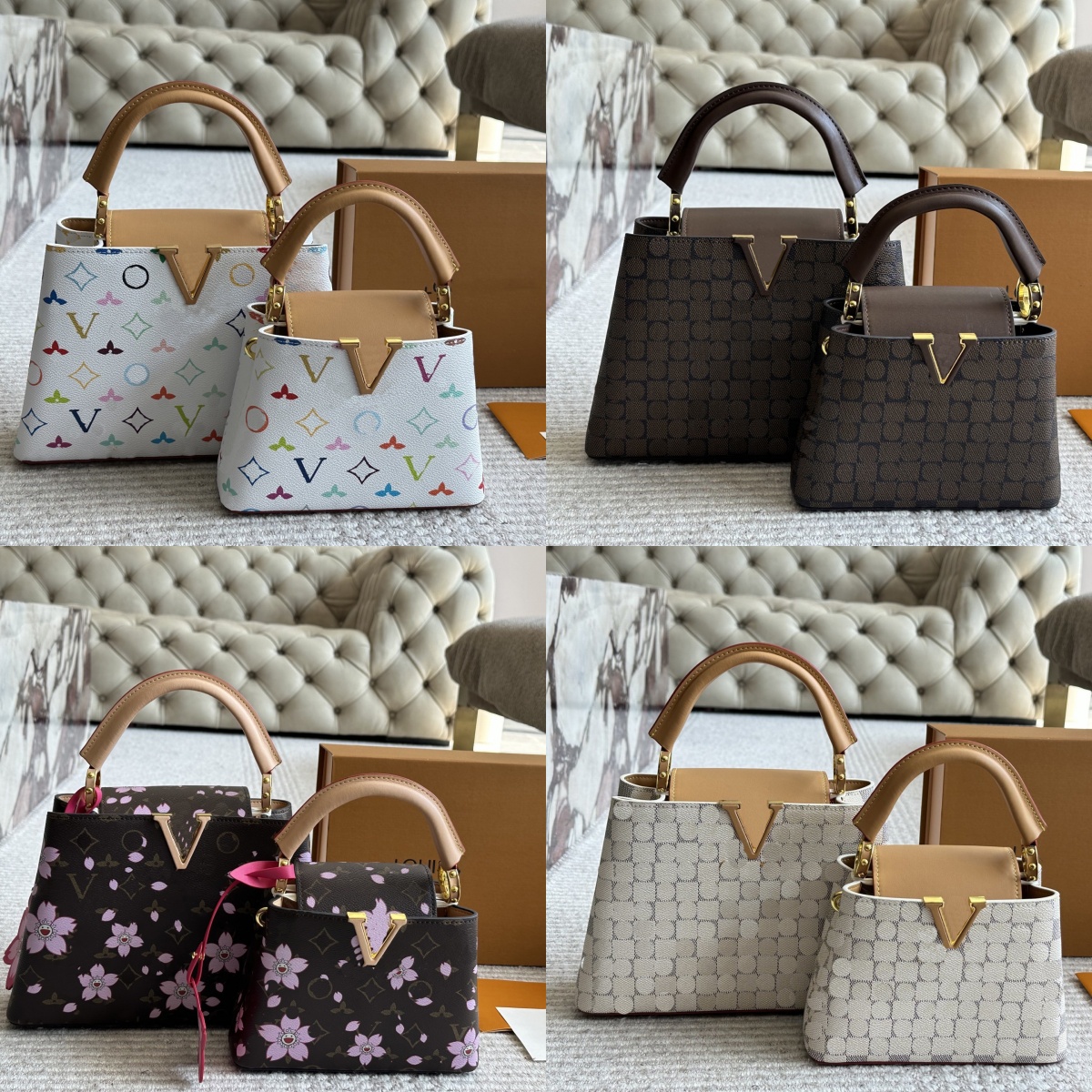 2025NEWMIRROR TOP TOP CHANSEUR SAGS CROSSBOCKBOCK SAG LUXURYS Sacs à main Femme Classic Sac à volet à volet Classic Sac à main en cuir de haute q