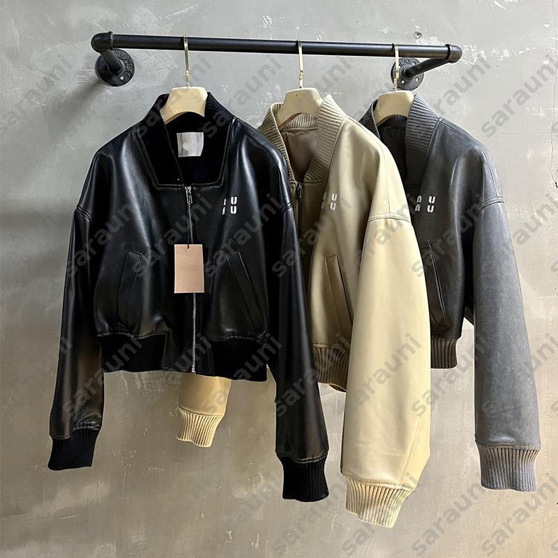 Womens Outerwear Designer Jacket Brand Fashion Jacket Long Sleeved Leather Design Jacket Womens Casual Travel Vacation Coat