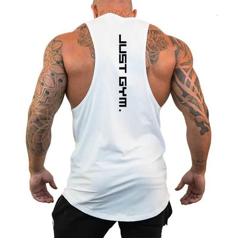 Mens Jogging Undershirt Workout Fitness Comfortable Sleeveless T-Shirt Outdoor Sports Running Fashion Breathable Loose Vest X250821