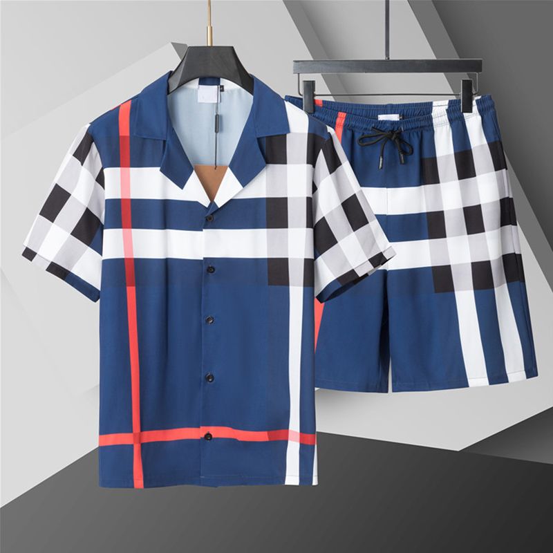 Luxury Summer Beach Tracksuits Set, Designer Men Women Sportswear Shorts T-Shirt, for Resort Holiday Seaside Sportswear