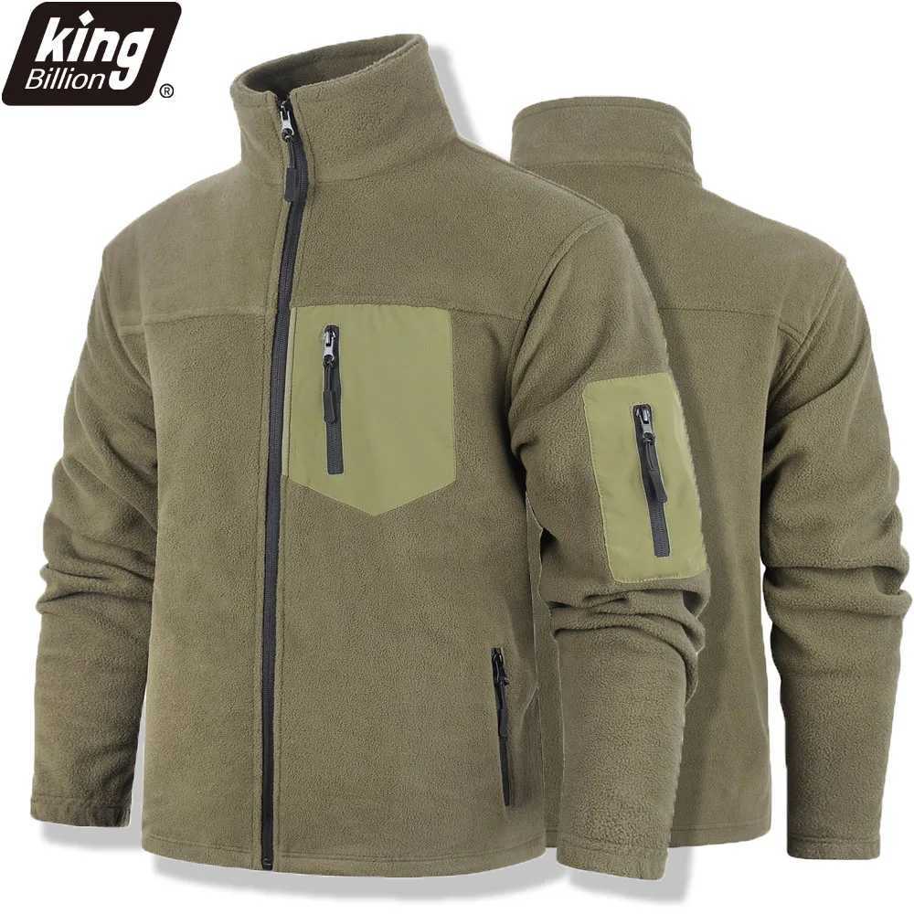 Mens Winter Jacket Polar Fleece Stand Collar Outdoor Warm Jackets for Men Slim Fit Camping Climbing Patchwork Coat Men Winter W250821