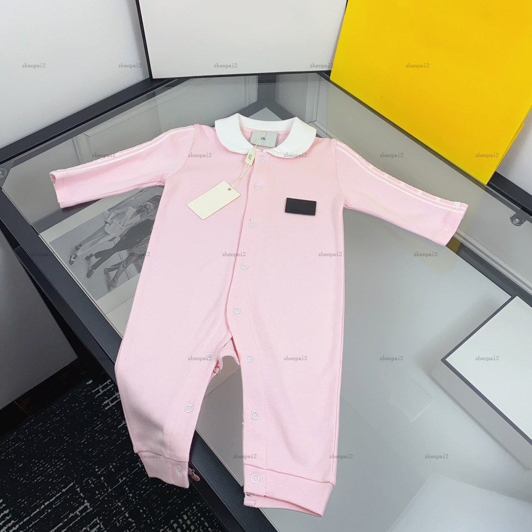 Combinaisons nouveau-nés de luxe Designer de rose rose rose design bébé vêtements pour bébé