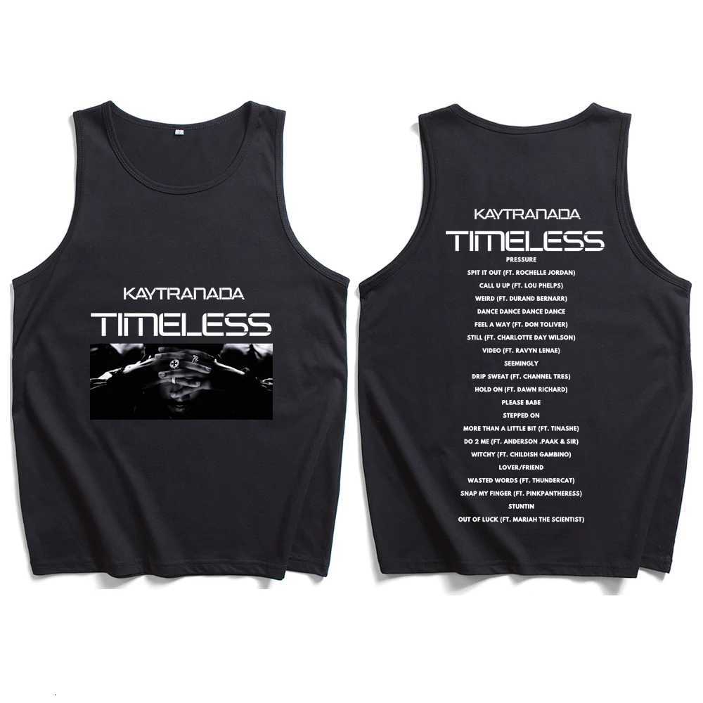 Kaytranada Timeless 2024 Tank Tops Vest T-Shirt Unisex T-shirt Sleeveless Summer Casual Regular Printing X250821