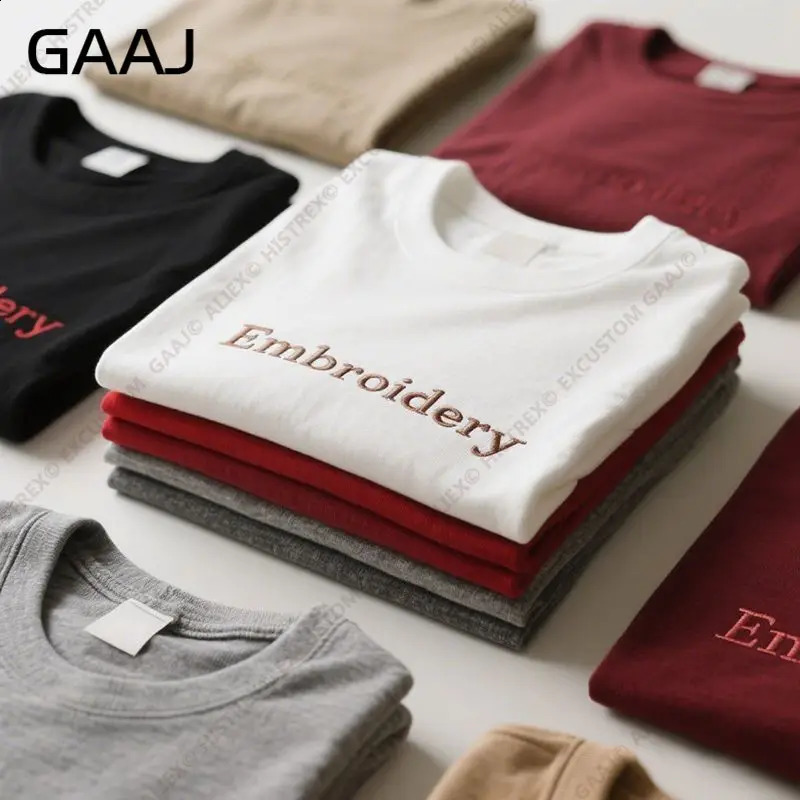Premium Custom T shirt 230gsm 100% CottonDIY Customize y Text TeeDrop Fashion Men Women Clothing 250820