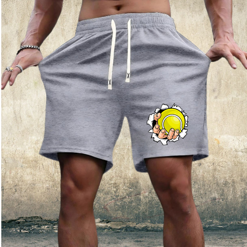 1331 Summer en gros personnalisable grande taille Chorte-traits en tricot élastique décontracté pour hommes pantalons boxer à houllon médian-juge