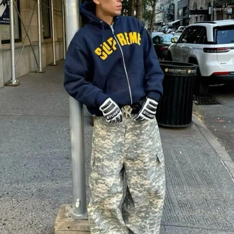Hoodies masculins 2025 Sweetwear tendance à capuche avec des hommes avec une ajustement surdimensionné inspiré de la mode des femmes et de l'esth