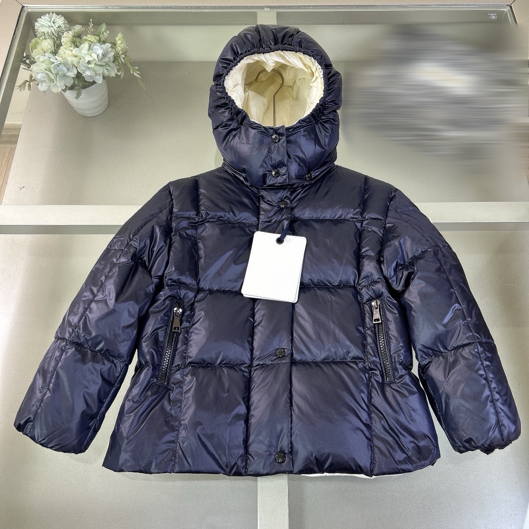 luxury down kids Designer clothes kid hoodies coat girl boy heavy winter jacket Outerwear Christmas birthdays parties school starts holiday gift J26