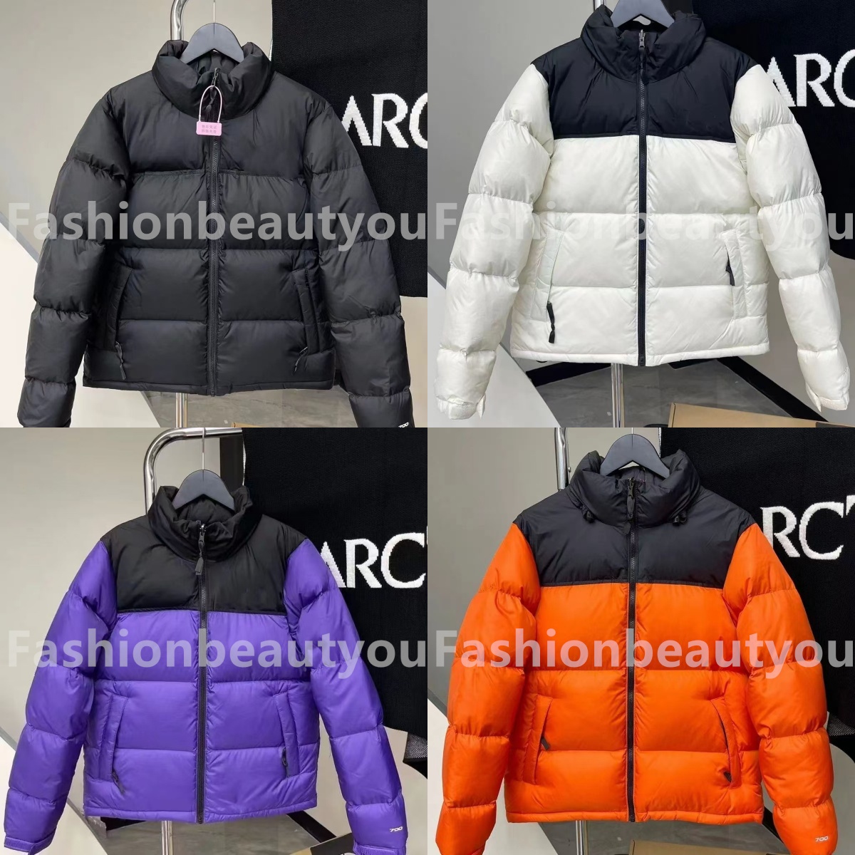 high quality designer puffer jacket coat winter jacket men coats winterjacke women down jacket designer coat mens white duck down zipper up jacket w