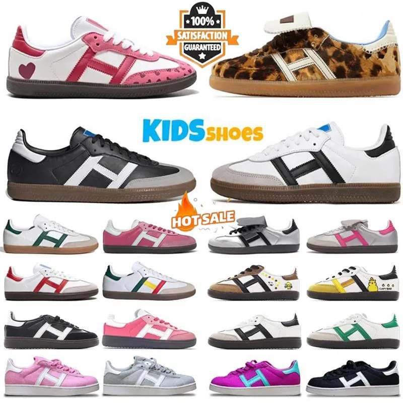 Designer Kids Chaussures décontractées Running Boys Sneakers Enfants Jeunes Big Kid Shoe Toddlers Preshcool Runner Gum Trainers Outdoor Girls Bla